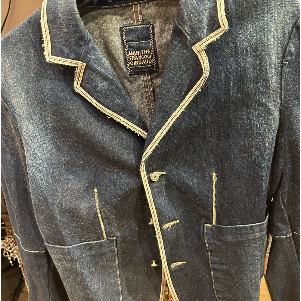 Marithe Francois girbaud vintage jean jacket